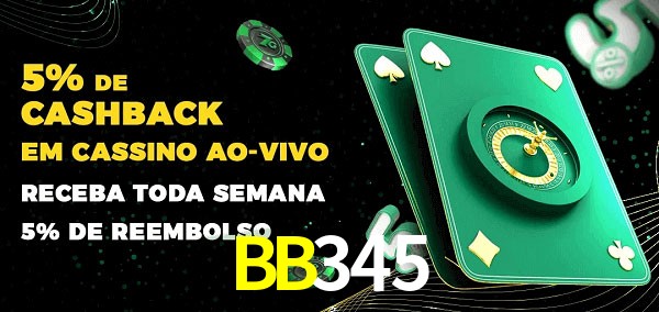 Promoções do cassino ao Vivo BB345